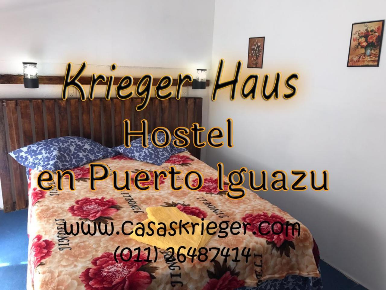 Krieger Haus Hostel Puerto Iguazú Buitenkant foto